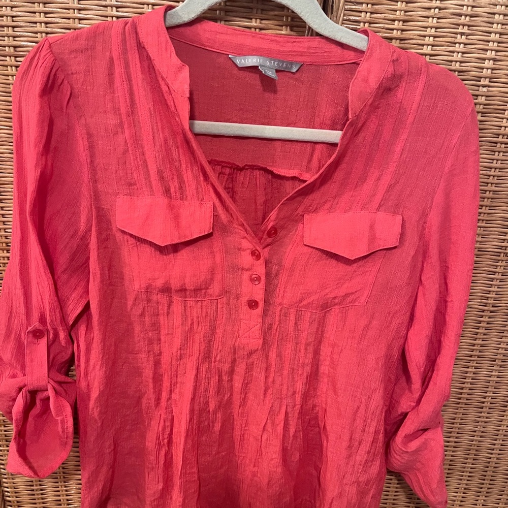 Pretty peach shirt